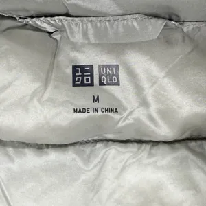 Uniqlo Ultra Light‎ Down Vest Puffer Sleeveless Full Zip Casual Gray M thumbnail 7