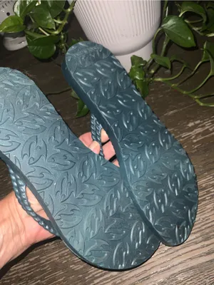 Billabong Women's Teal Braided Strap Thong Sandals Flip Flops 7 thumbnail 6