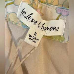 For Love‎ And Lemons Set NWT Marcia Crop Top M and Aiko Mini Skirt Size S thumbnail 9