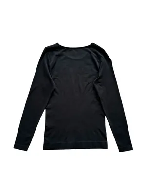 🔃Black Long Sleeve Compression Shirt Black Size M thumbnail 3