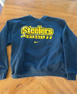 Vintage Nike Steelers Football Crewneck thumbnail 1
