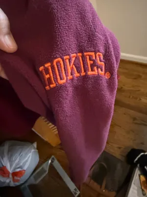 Knights Apparel Virginia tech fleece quarter zip thumbnail 4