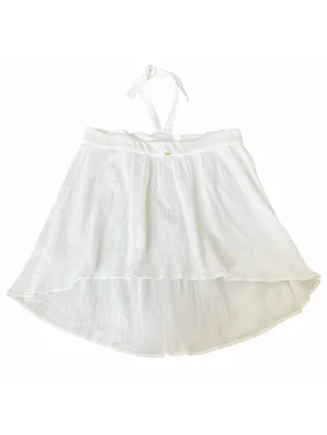 Pilyq Ava Top 100% Cotton Waterlily Size Medium Large Coastal Neutral Gauze Boho thumbnail 2