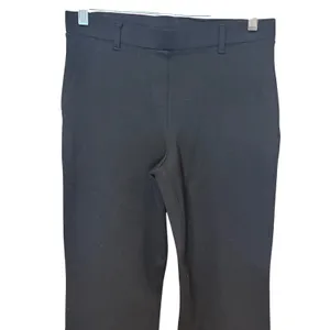 Quince Ultra-Stretch Ponte Bootcut Pants Black Size Small Petite thumbnail 3