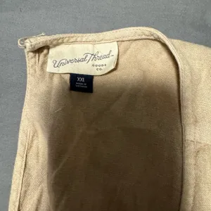 Universal Threads Tan Jumpsuit with Relaxed Fit and Sleeveless Design thumbnail 5