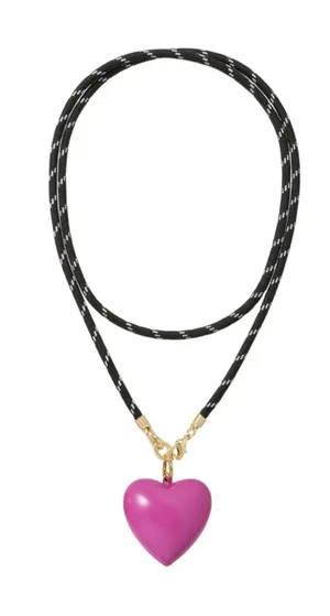 NWOT Roxanne Assoulin The Long Happy Cord Charm Necklace thumbnail 1