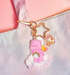2 piece care bear bag charms thumbnail 3