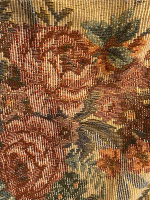 Vintage Renaissance Floral Tapestry Tote duffle Bag boho cottagecore Grandma thumbnail 6