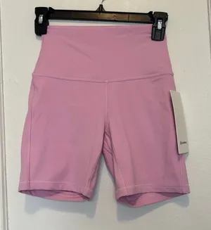 Lululemon Align High-Rise Short 6" Vitapink size 4 NWT thumbnail 1