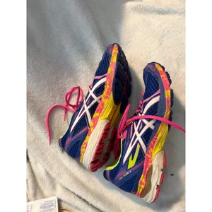 Asics Gel-Contend 3‎ Running Shoes Vibrant Blue Pink Yellow Sneakers Size 7.5 thumbnail 9