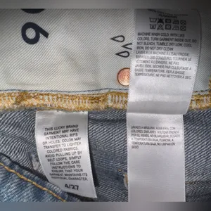 90s midi short Denim Distressed Shorts with Embroidered Patches thumbnail 10