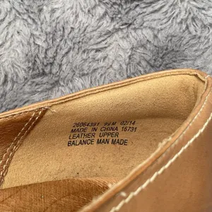 Clarks Indigo Purity Snow Tan Leather Wedge Pumps 9.5 Wooden Heel Casual thumbnail 13
