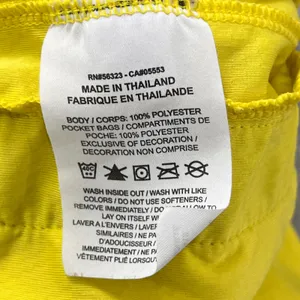 Nike Seattle Storm WNBA Basketball Performance Shorts Women XL Yellow Green thumbnail 5