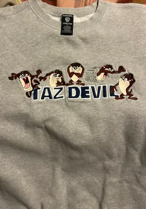 Warner Brothers, Studio Store Sweatshirt, Tasmanian Devil Size X-Large thumbnail 1