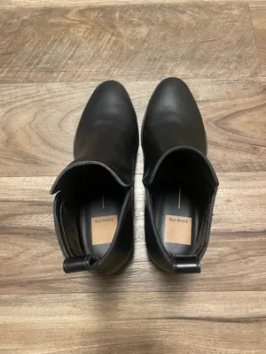 DV by Dolce Vita Black Women's Chelsea Ankle Boots - Classic Slip-On Style Size 7.5 thumbnail 2