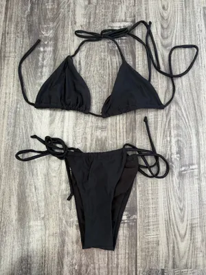Black Shein Bikini Set thumbnail 1