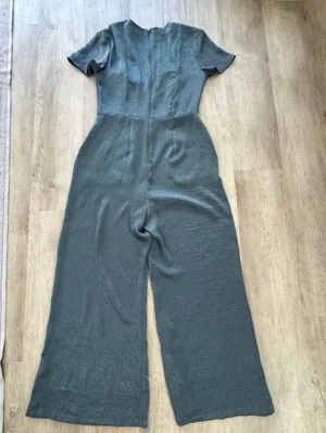 Show Me Your Mumu Slate Sage Sheen Brianna Jumpsuit Size M thumbnail 8