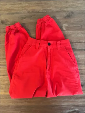 BDG Red Pants Cargo thumbnail 3