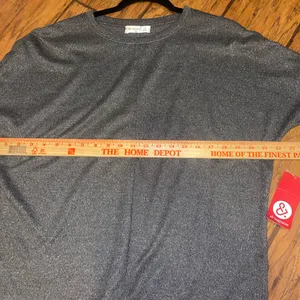 89th & Madison 3/4 sleeve gray top shirt woman’s medium NWT thumbnail 4