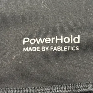 Fabletics PowerHold High Waisted Compression Leggings Black 7/8 Length Womens thumbnail 10