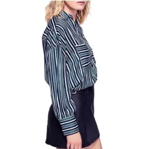 FREE PEOPLE Mad About You Button Down Top Small thumbnail 3