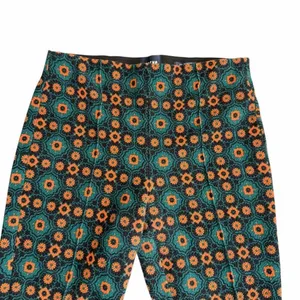 Maeve Anthropologie The Margot patterned kick flare geometric pants SZ S #2538 thumbnail 2