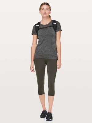 Lululemon Swiftly Tech Short Sleeve Breeze Relaxed Fit Black grey active S 6 M thumbnail 3