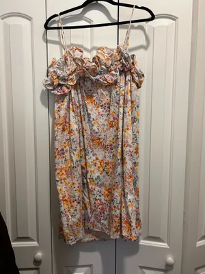 H&M Floral Mini Dress thumbnail 2