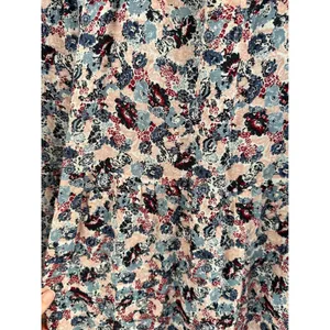 Lucky Brand Ditsy Floral Tiered Peasant Top Small Boho Prairie Western Shirt‎ thumbnail 8