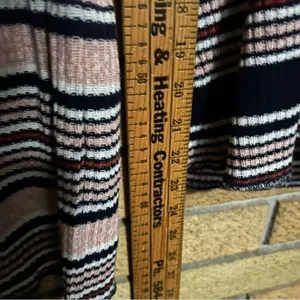 NWT Splendid Striped Flare Bell Sleeve Ribbed Knit Sweater Top Size Medium thumbnail 6