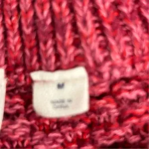GAP Women's‎ Pink Cable Knit Pullover Sweater Size M Casual Fall thumbnail 3