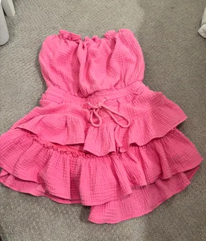 Pink Mini Dress/romper thumbnail 2