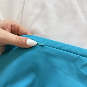 Lululemon Leggings‎ Womens 6 Blue Align High Rise Crop Pull On Stretch Yoga Gym thumbnail 8