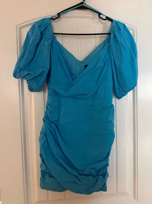 Blue mini dress Size XS thumbnail 1