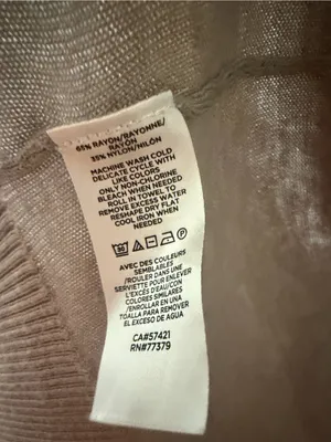 Ann Taylor Open-Front Layering Cardigan - tan/natural - Medium thumbnail 6