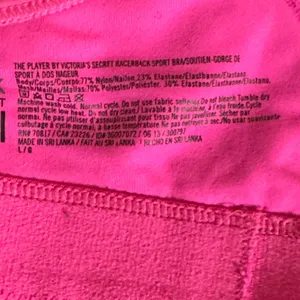 Victoria’s Secret VSX Sport Racerback Bra Neon Pink Large thumbnail 6
