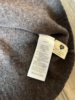 Madewell Upton Cardigan Sweater in Heather Molasses thumbnail 7