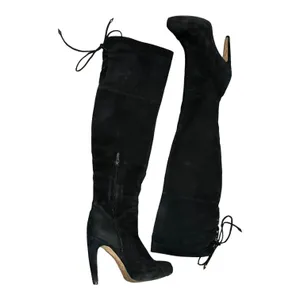 2000s Sam Edelman Kayla Over the Knee Suede Platform Boots 8.5 thumbnail 5
