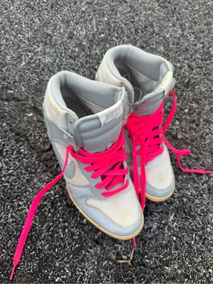 Nike Dunk Sky Hi Women’s Size 8 Gray Wedge High Top thumbnail 3