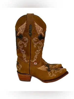 Rockin Leather Women’s Brown Western Boot 6.5 thumbnail 2