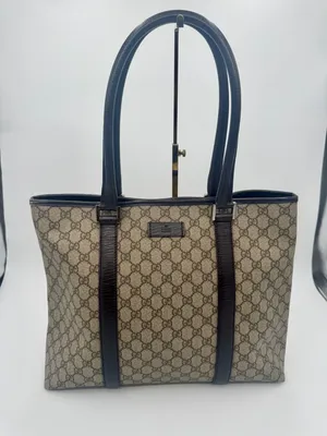 Gucci GG Supreme Joy Large Tote Bag Monogram Authentic thumbnail 1