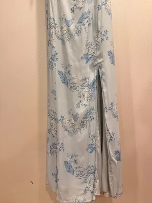 Anthropologie Awaylee Tie Strap Maxi Dress Romantic Event Wedding Guest Vacation Size S Boho thumbnail 7
