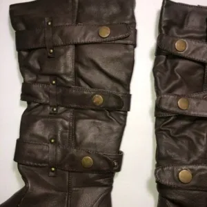 Avenue Women's Dark Brown Wide Calf Boots Size 8 thumbnail 6