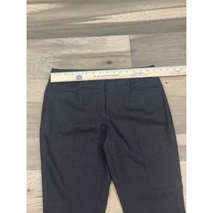 Express Brown Metallic Thread Pants Size 4 Slim Modern Fit thumbnail 3