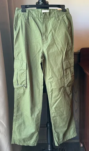 Pacsun Women's Utility Cargo Pants in Olive Green 27 NWT thumbnail 1
