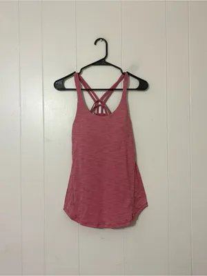 Lululemon Moment to Movement 2-in-1 Tank Cherry Tint Size 4 thumbnail 3
