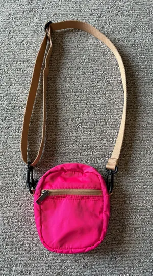 Urban Outfitters Hot Pink Mini Crossbody‎ Bag thumbnail 1
