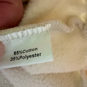 Dandy Worldwide "I Need Space" graphic hoodie cream MEASUREMENTS thumbnail 4