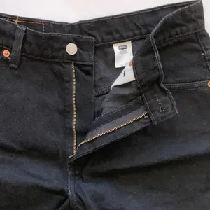 Levi's Classic Black Denim Shorts (243) thumbnail 8