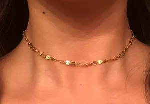 Shiny Gold Choker thumbnail 1